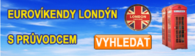 Eurovíkendy Londýn s průvodcem letecky